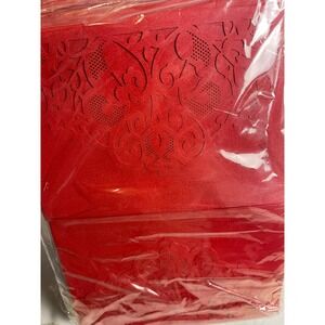 Sabary 100 Pcs 5x7‎ Burgundy Laser Cut Wedding Invitation Set with Gold Seals